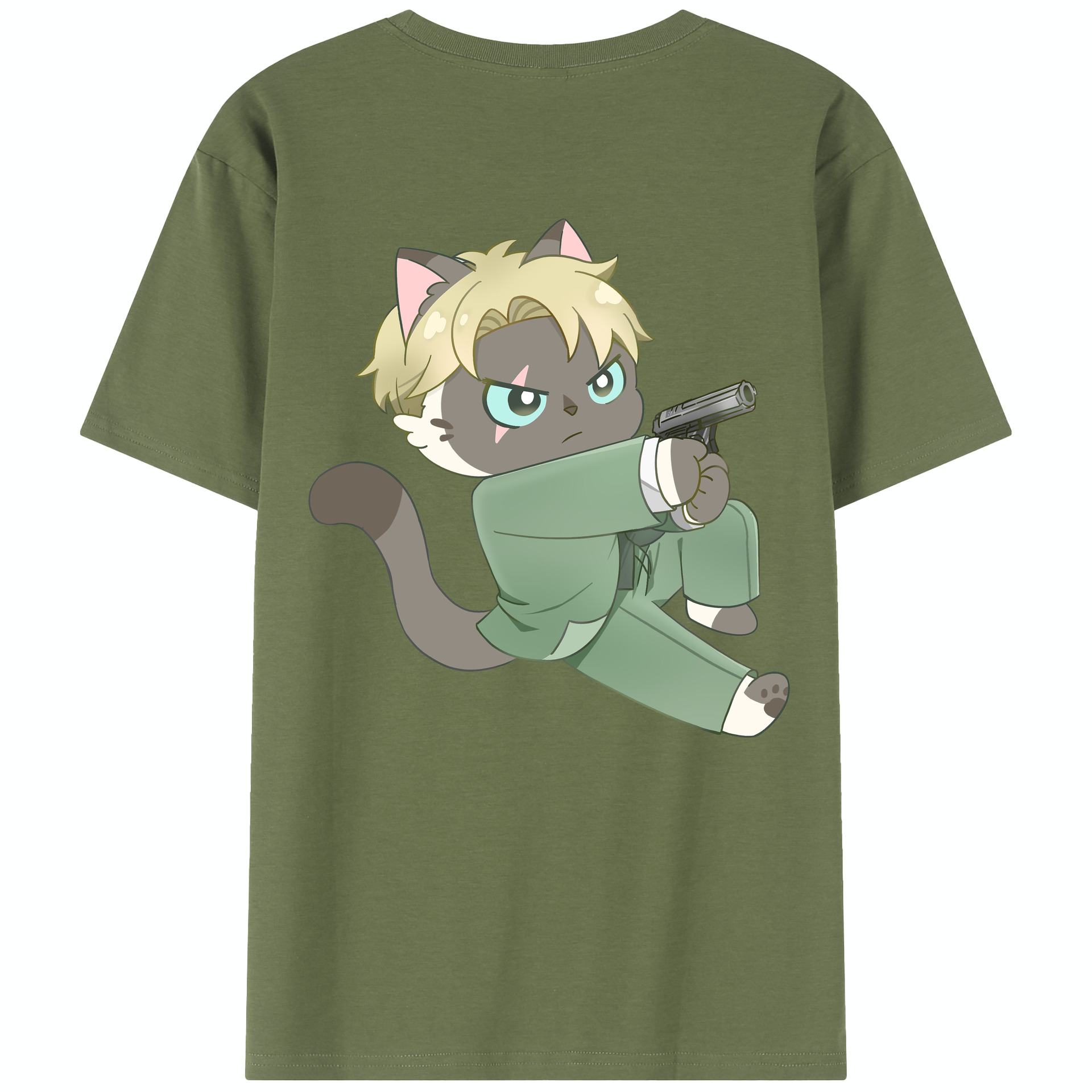 （画像用） SPY×FAMILY间谍家家酒 綿100％半袖Tシャツ（背面プリント）